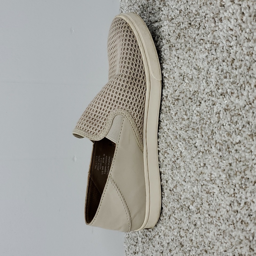 Olukai Pehuea Loafers Mesh Textile Upper Beige Slip On Casual Stretch Womens 8 - Picture 2 of 10